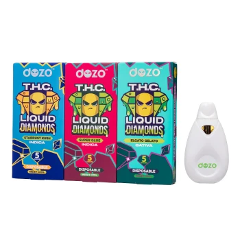Dozo THC Liquid Diamonds Disposable Vape
