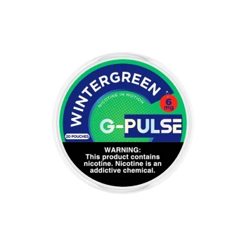 G-Pulse Wintergreen Nicotine Pouches | 20 Pouches/Pack