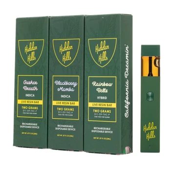Hidden Hills Live Resin Disposable Vape kit