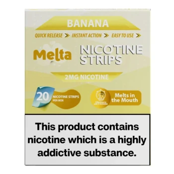 Banana Melta Nicotine Strips 20 Strips/Pack