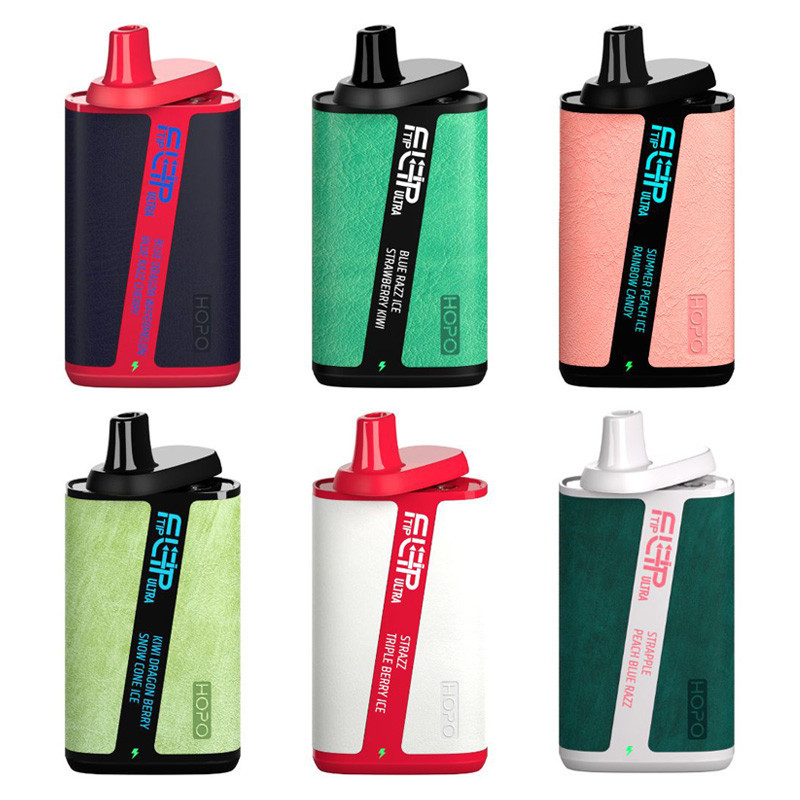 Enjoy Dual Flavors on Hopo Fliptip Ultra Disposable Vape